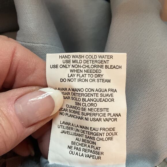 Speechless Blue/Silver Lace Overlay Party/Cocktail/Wedding Mini Dress M - Picture 7 of 8